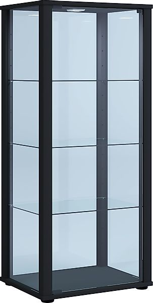 VCM Vitrine "VCM Glasvitrine stehend  Vitrine Glas mit ESG-Sicherheitsglas günstig online kaufen