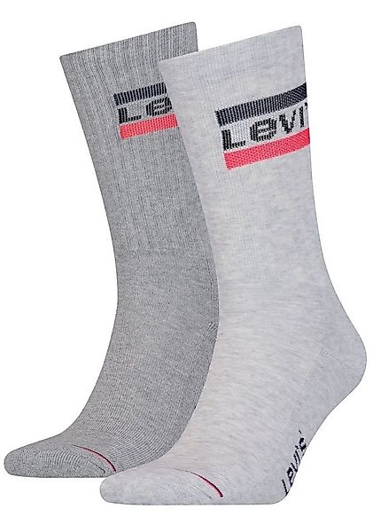 Levi's® Socken LEVIS REGULAR CUT SPRTWR LOGO 2P (Packung, 2-Paar, 2er Pack) günstig online kaufen