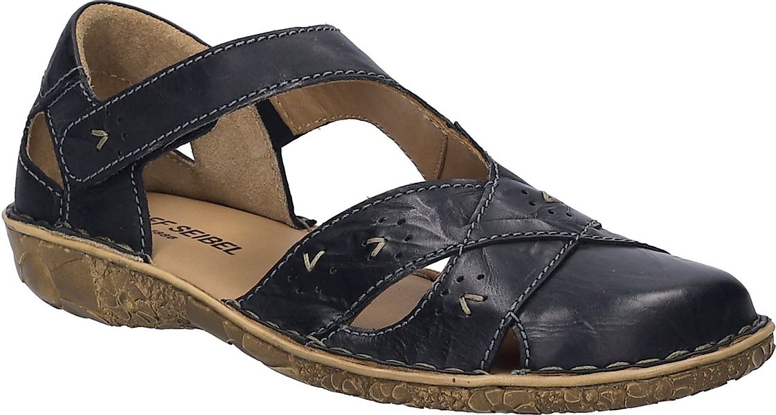 Josef Seibel Rosalie 03 Sandale Komfortschuh, Halbschuh mit Blumenprägung i günstig online kaufen