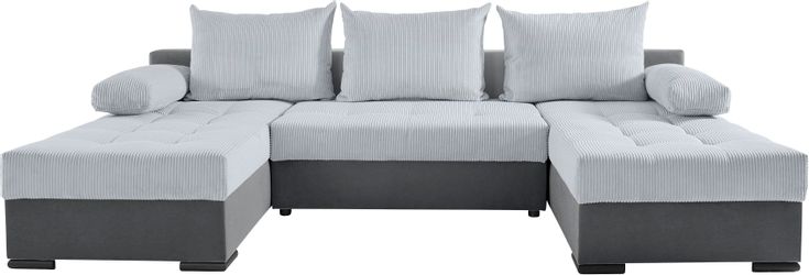 COLLECTION AB Wohnlandschaft Josy U-Form, B: günstig online kaufen