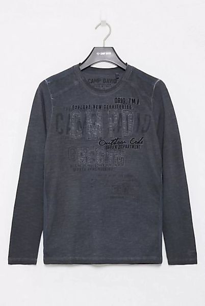 CAMP DAVID Langarmshirt günstig online kaufen