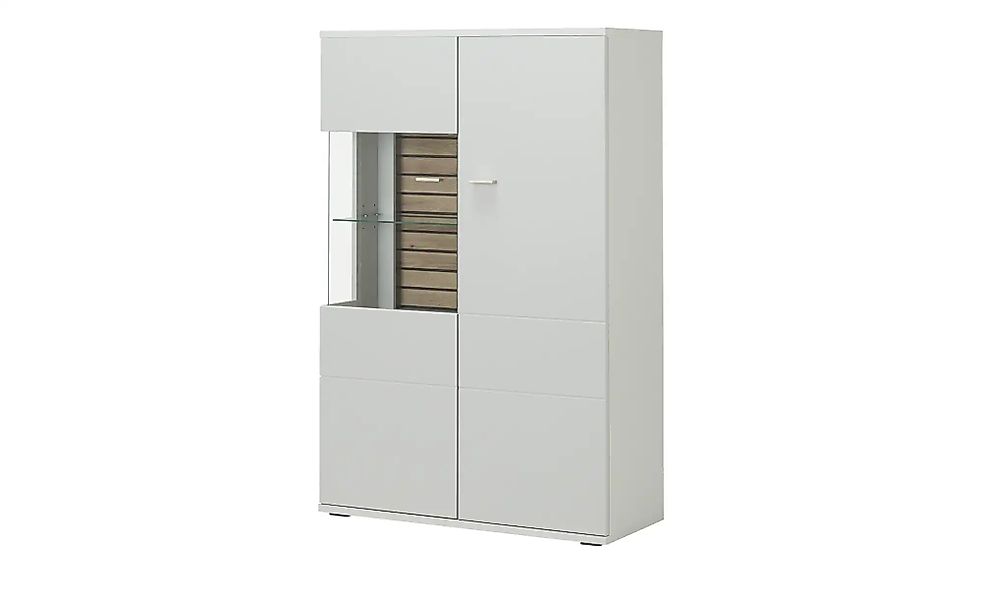 uno Highboard  Amelia ¦ weiß ¦ Maße (cm): B: 90 H: 138 T: 38.0 Kommoden & S günstig online kaufen