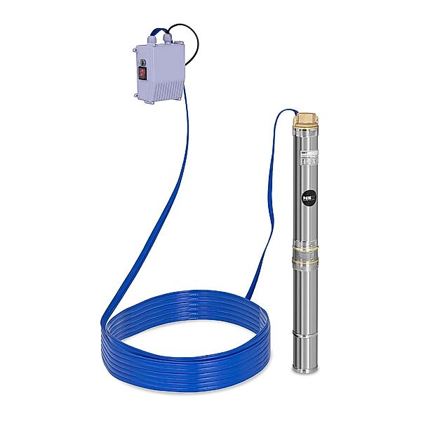 MSW Tiefbrunnenpumpe 3.800 l/h Brunnenpumpe Tauchpumpe günstig online kaufen