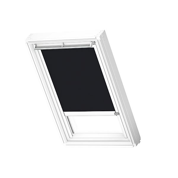 Velux Verdunkelungsrollo DML CK06 3009KWL mit Schiene Schwarz-Weiß günstig online kaufen