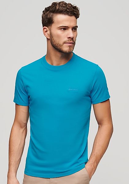 Superdry Rundhalsshirt ESSENTIAL LOGO EMB NEON günstig online kaufen