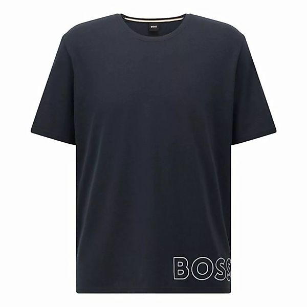 BOSS T-Shirt Identity T-Shirt RN mit Outline-Logo günstig online kaufen