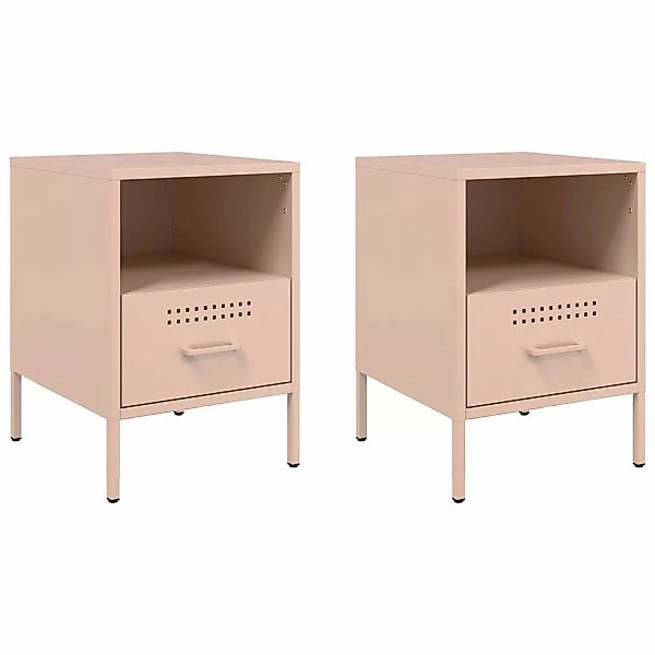 vidaXL Nachttisch Nachttische 2 Stk. Rosa günstig online kaufen