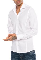 RedBridge Langarmhemd in Slim Fit – günstig online kaufen