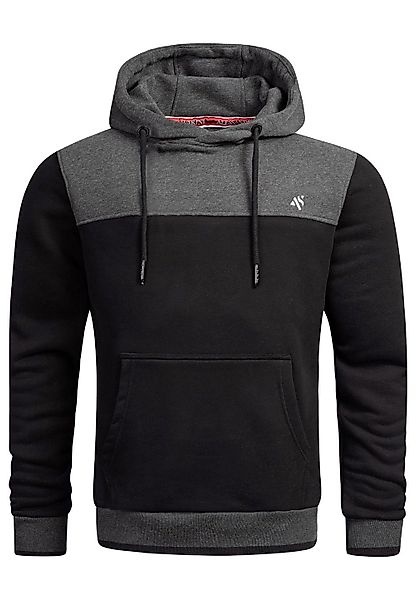 Alessandro Salvarini Kapuzenpullover "ASLerio" mit großer Kapuze, mit Kapuz günstig online kaufen