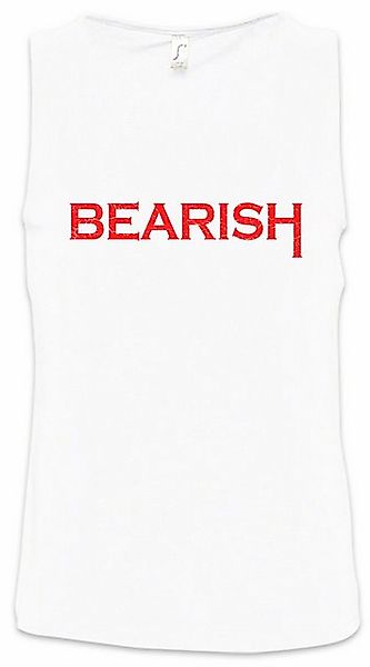 Urban Backwoods Tanktop Bearish Ärmelloses T-Shirt Bullisch Bärisch Investm günstig online kaufen