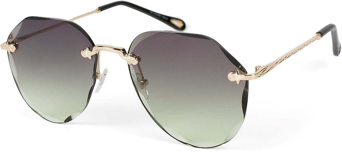 styleBREAKER Sonnenbrille Rahmenlose Piloten Sonnenbrille mit günstig online kaufen