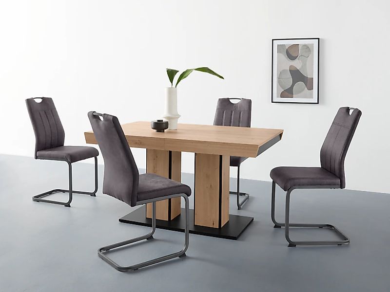 HELA Essgruppe "Agnes Esstisch ausziehbar, Tisch ausziehbar 140 -220 cm,", günstig online kaufen