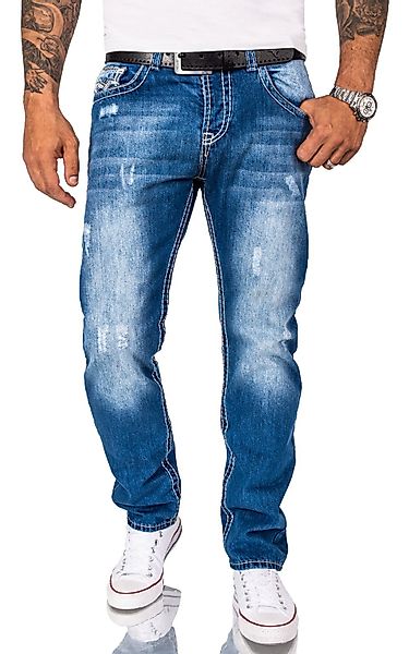 Rock Creek Straight-Jeans Herren Jeans dicke günstig online kaufen