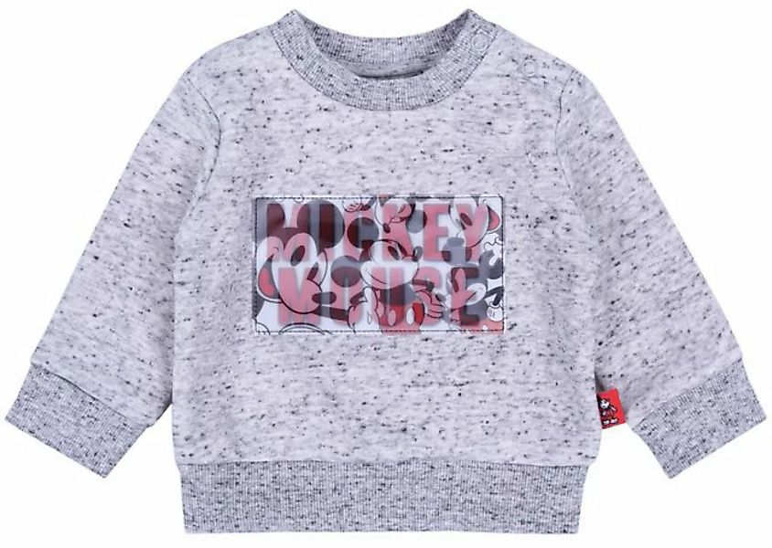 Sarcia.eu Sweatshirt Graue Bluse Pullover mit Hologramm Mickey Maus Disney günstig online kaufen