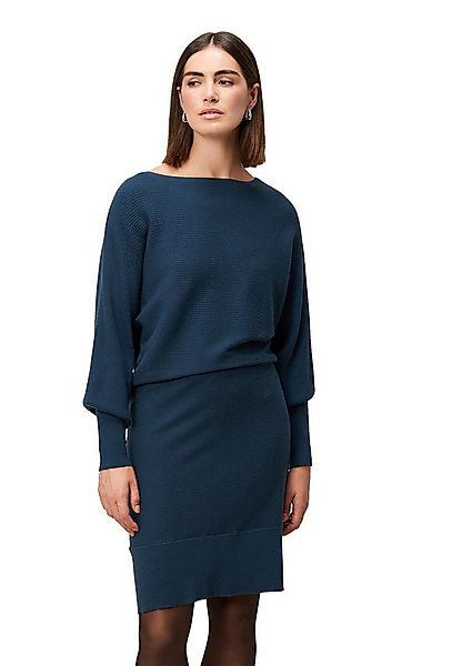 Zero Strickkleid Damen strukturiert U-Boot Ausschnitt Plain/ohne Details günstig online kaufen