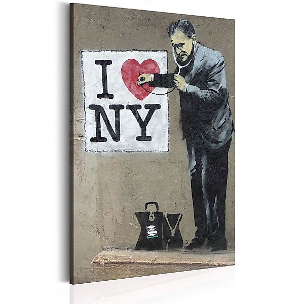 Wandbild - I Love New York by Banksy günstig online kaufen