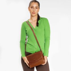 Lazarotti Umhängetasche Bologna Leather, aus echtem günstig online kaufen