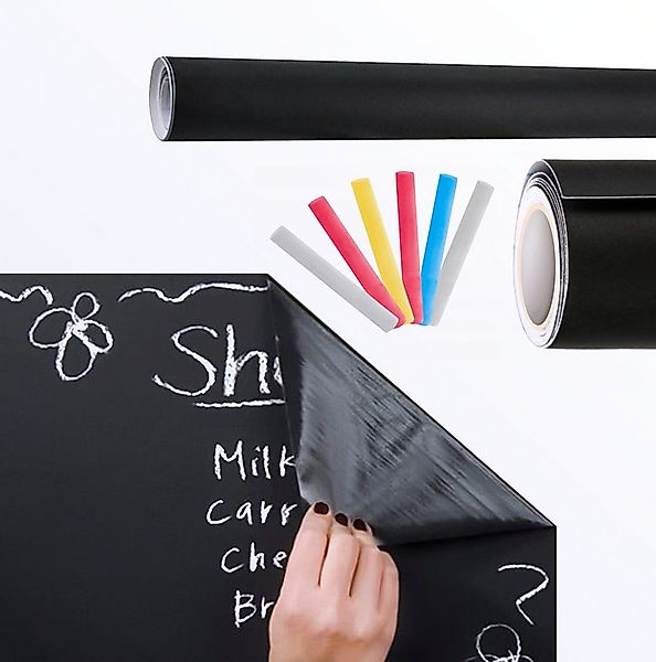 MALATEC Wandtafel Selbstklebende Kreidetafel + Kreide - Kreatives Schreiben günstig online kaufen