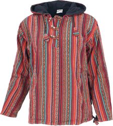 Guru-Shop Sweater Goa Kapuzenshirt, Baja Hoodie, günstig online kaufen