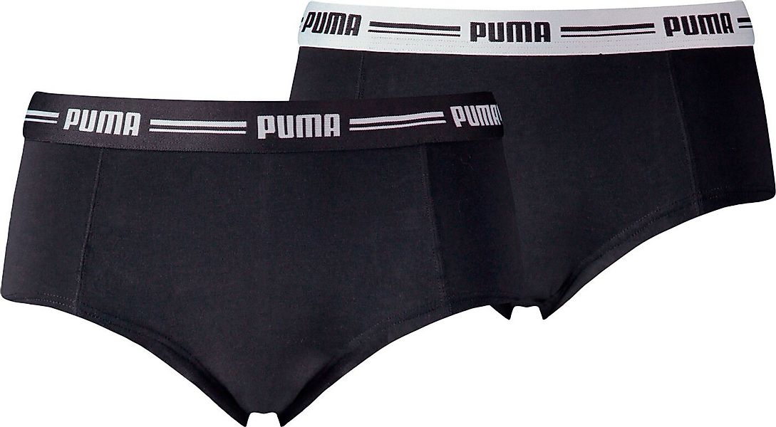 PUMA Hipster PUMA WOMEN MINI SHORT 2P PACK 200 black günstig online kaufen