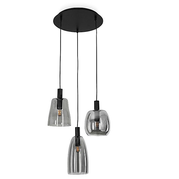 hofstein Hängeleuchte »Monteleto« Hängelampe aus Metall/Glas günstig online kaufen