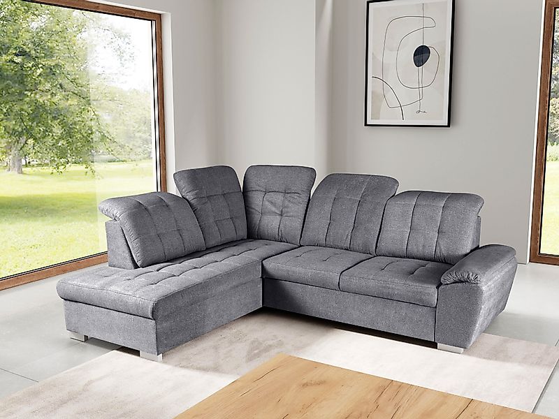 WERK2 Ecksofa »Brindisi, bequem und komfortabel, L-Form«, mit verstellbaren günstig online kaufen