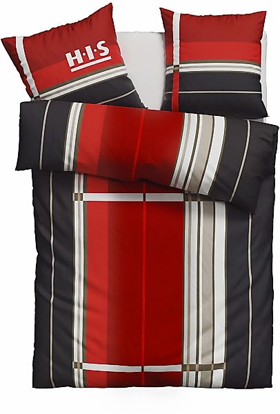 H.I.S Bettwäsche "Golfi in Gr. 135x200 oder 155x220 cm" 2 Stk. Bettwäsche a günstig online kaufen