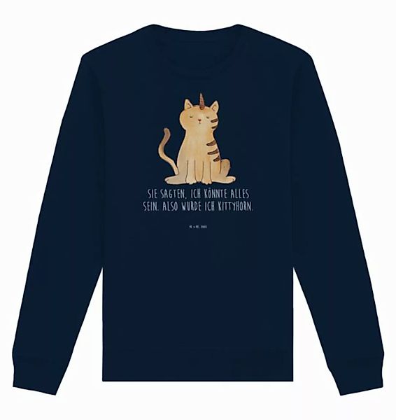 Mr. & Mrs. Panda Longpullover Einhorn Katze Größe XL - French Navy - Gesche günstig online kaufen