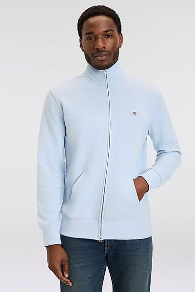 Gant Sweatjacke REG SHIELD FULL ZIP SWEAT mit Logostickerei auf der Brust günstig online kaufen