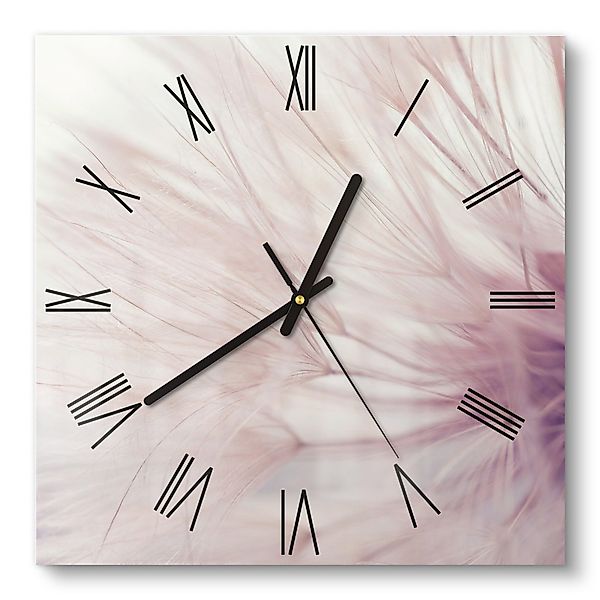 DEQORI Wanduhr 'Zarte Pusteblume' (Glas Glasuhr günstig online kaufen