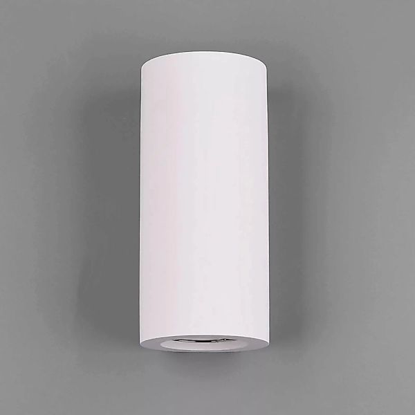 Wandlampe Zazou aus Gips, zweiflammig günstig online kaufen
