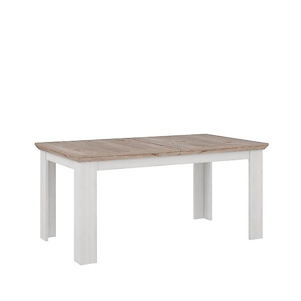 FORTE Esstisch ausziehbar 206,6, Schnee/ Nelson günstig online kaufen