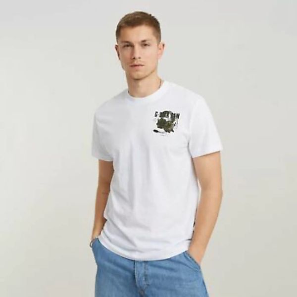 G-Star Raw  T-Shirts & Poloshirts D24687-C372 HEADPHONES-110 WHITE günstig online kaufen