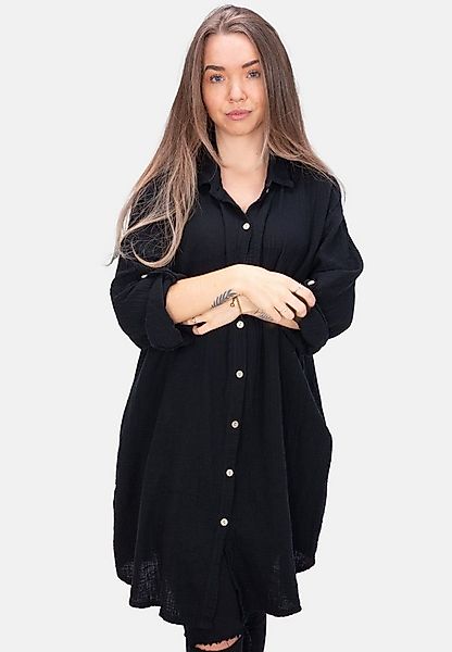 Seasons of April Hemdbluse Oversized Musselinbluse Jessy (1-tlg) Musselin H günstig online kaufen