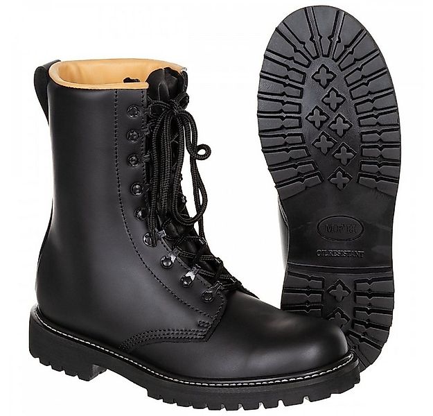 MFH Kampfstiefel,schwarz,Volleder, gute Ausführung, Lederfutter - 44 Stiefe günstig online kaufen