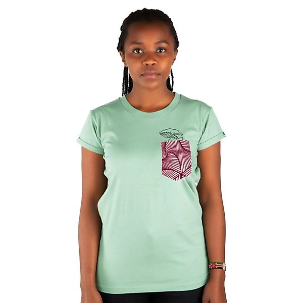 Damen T-shirt Aus Bio-baumwolle Mit Brusttasche „Taschenwal" Mintgrün günstig online kaufen