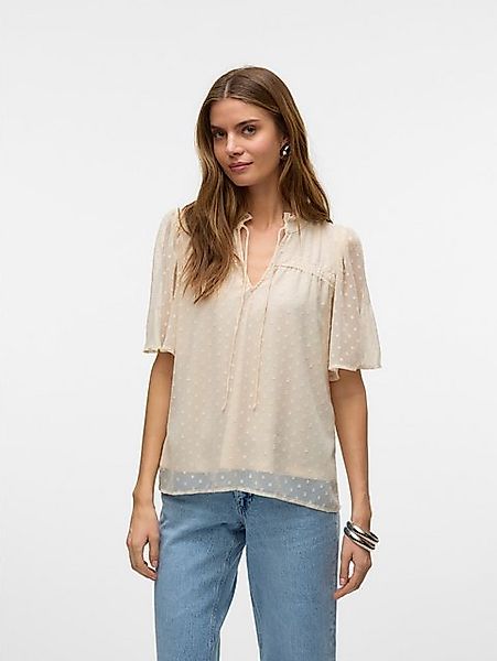 Vero Moda Spitzenbluse VMLEAH SS LACE TOP WVN GA NOOS günstig online kaufen