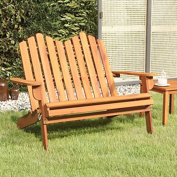 Vidaxl Adirondack-gartenbank 126 Cm Massivholz Akazie günstig online kaufen