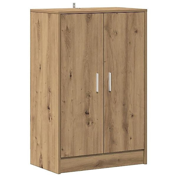 vidaXL Schuhschrank Artisan-Eiche 60x35x92 cm Holzwerkstoff 856699 günstig online kaufen