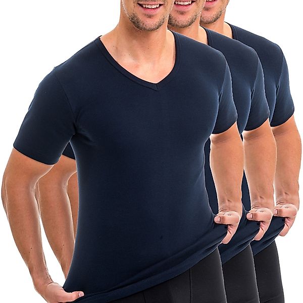 HERMKO Unterziehshirt 4880 3er Pack Herren günstig online kaufen