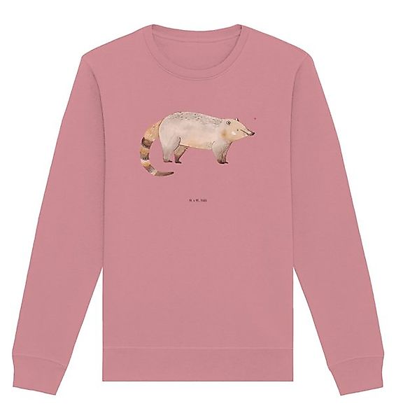 Mr. & Mrs. Panda Longpullover Größe XS Nasenbär - Canyon Pink - Geschenk, P günstig online kaufen