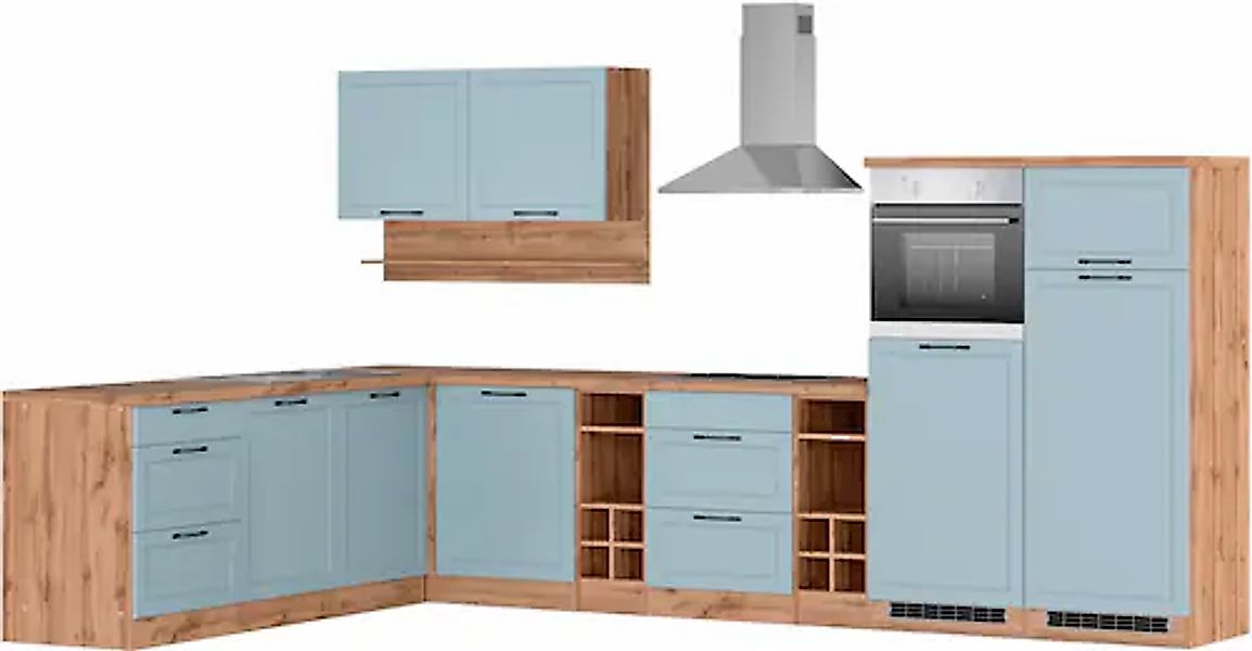 KOCHSTATION Winkelküche »KS-Lana«, Stellbreite 240/360 cm, wahlweise mit E- günstig online kaufen