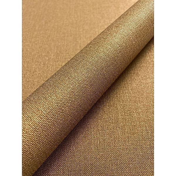 Newroom Vinyltapete Nyoro Uni Gold Unifarbe Modern FSC® günstig online kaufen