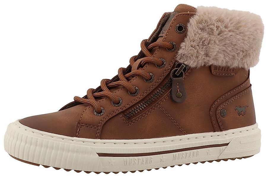 Mustang Shoes Kalua Winterboots Plateausneaker, Winterboots mit Reißverschl günstig online kaufen