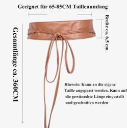 XDeer Taillengürtel Taillengürtel zum Binden,Damen gürtel günstig online kaufen
