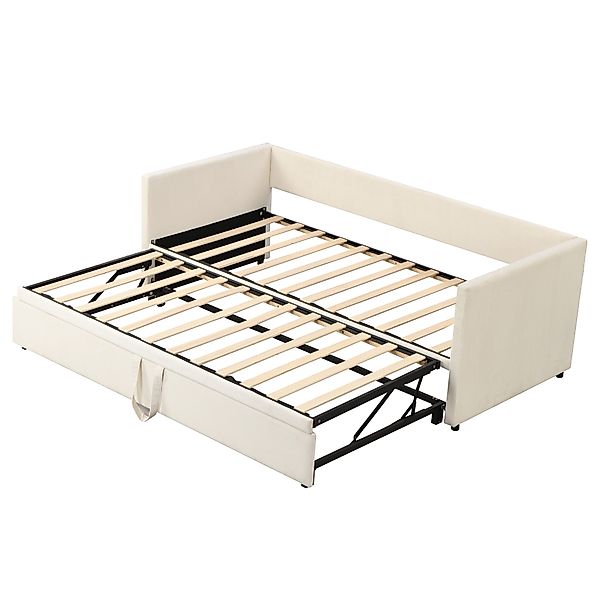 REDOM Polsterbett Doppelbett Schlafsofa (mit Lattenrosten, günstig online kaufen