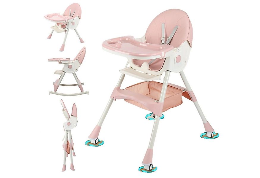 oyajia Kinderstuhl 3-in-1 Kinderstuhl, Kombistuhl, Babystuhl, höhenverstell günstig online kaufen