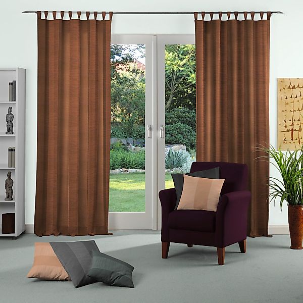 Wirth Vorhang "Niederau" Schlaufen 1 Stk. tlg. günstig online kaufen