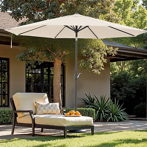 oyajia Sonnenschirm 3m Garten Sonnenschirm Outdoor günstig online kaufen