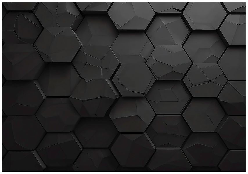 Wallarena Fototapete Kinderzimmer Junge Hexagon 3D günstig online kaufen